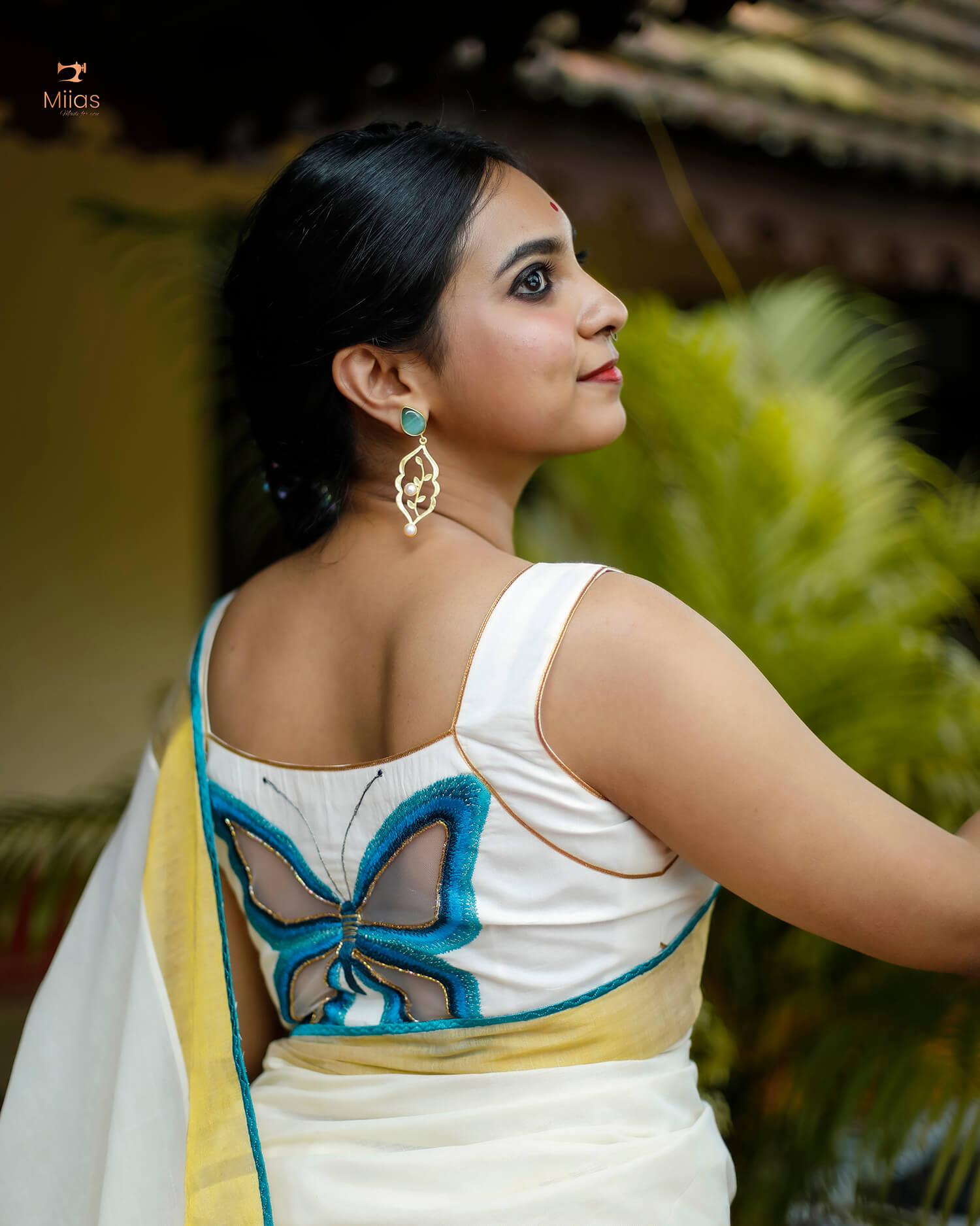 Kerala Cotton Saree & Unstitched Blouse-Onam 2025
