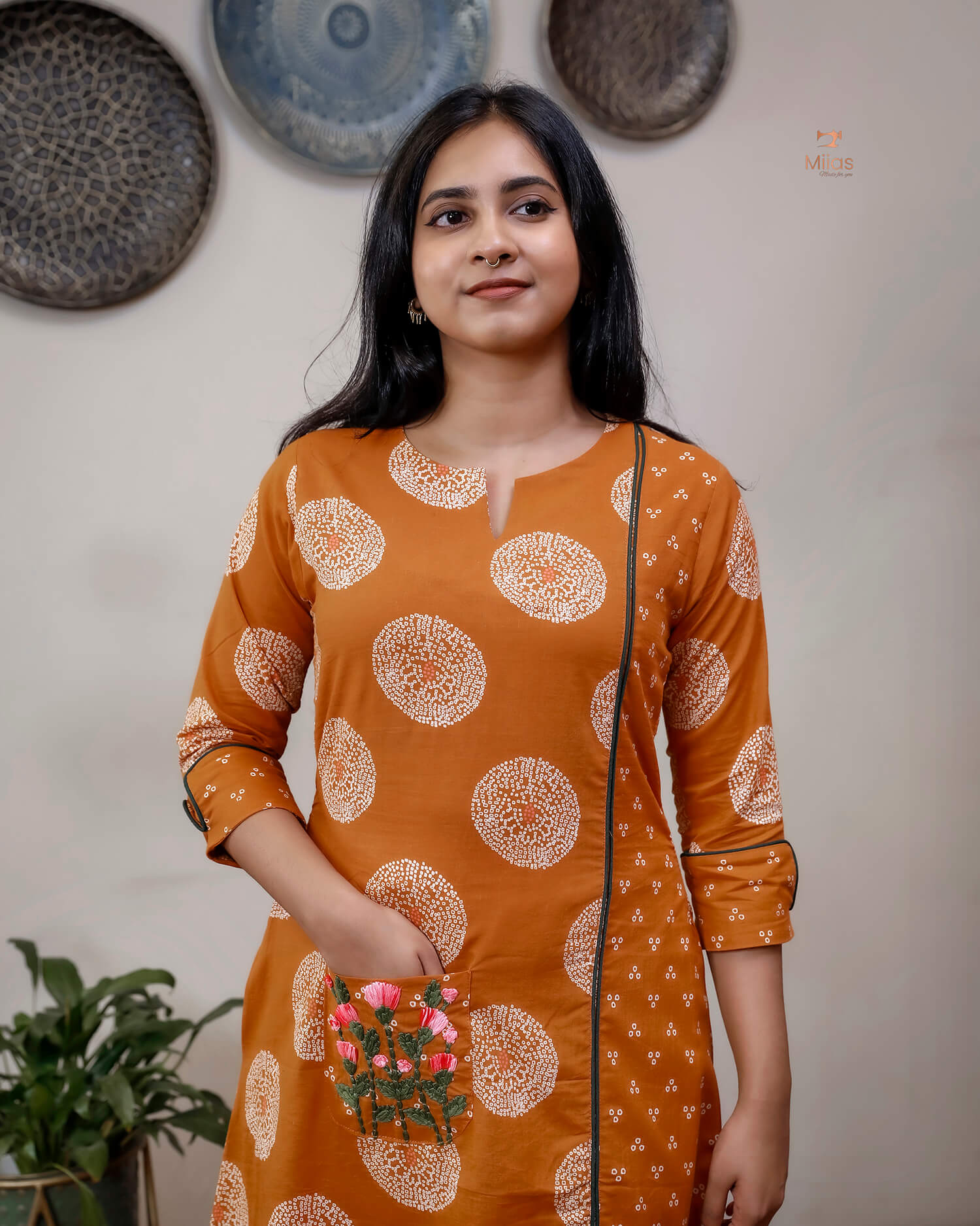Must-Have Printed Co-ord Set with Pockets & Piping
