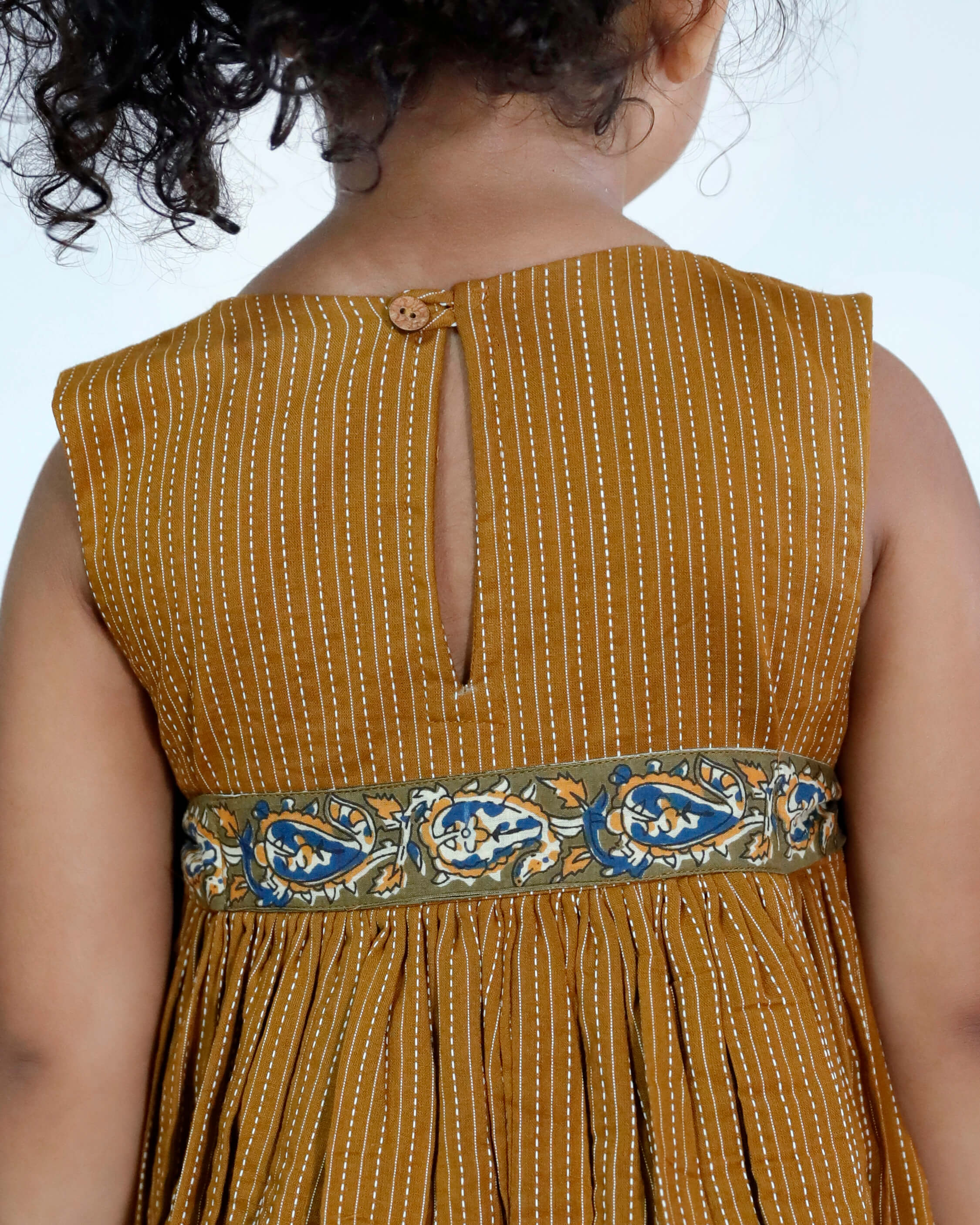 Kantha Cotton Kids Frock