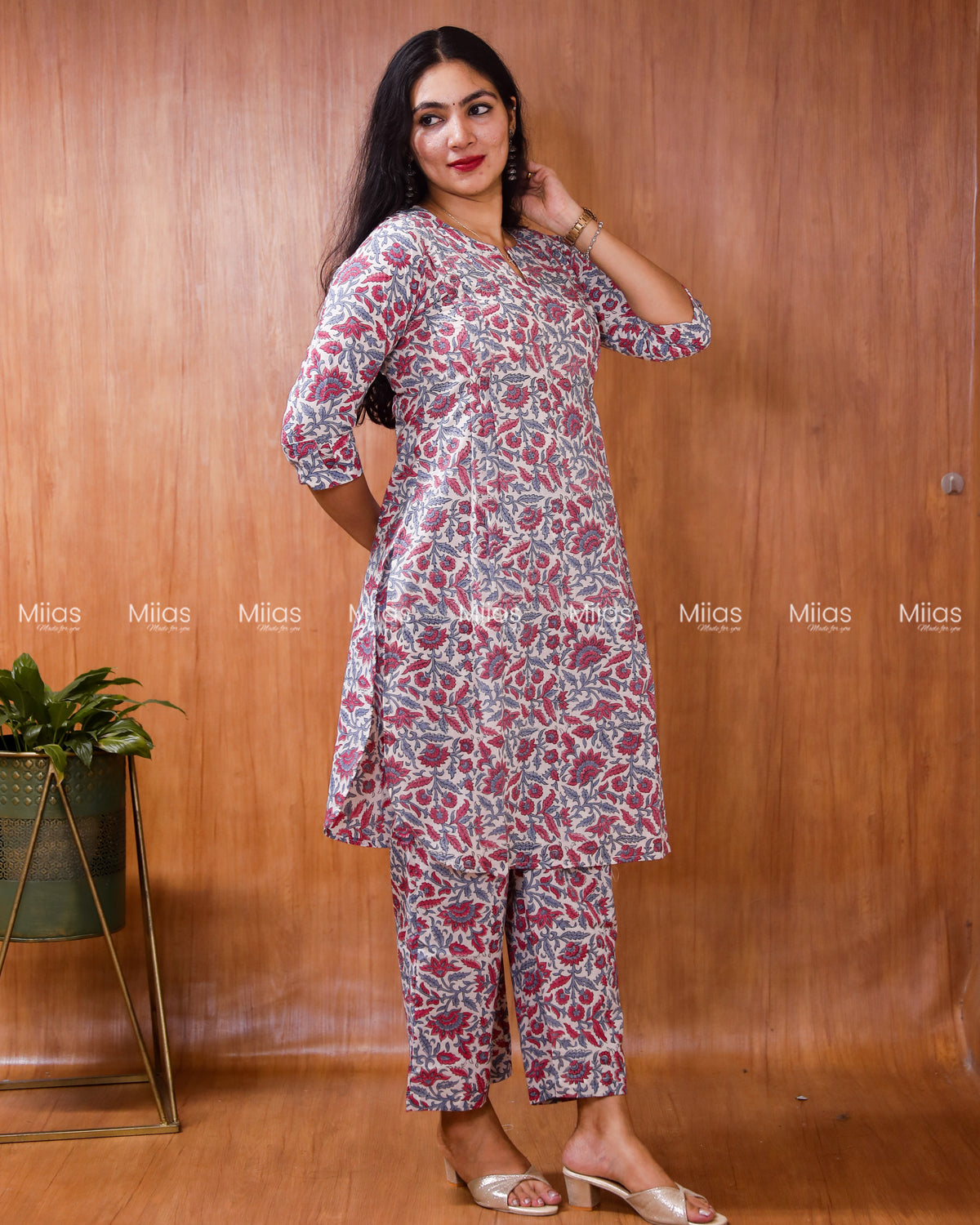 Jaipur Cotton Co-ord Set | Pintuck Detail + Semi-Parallel | White