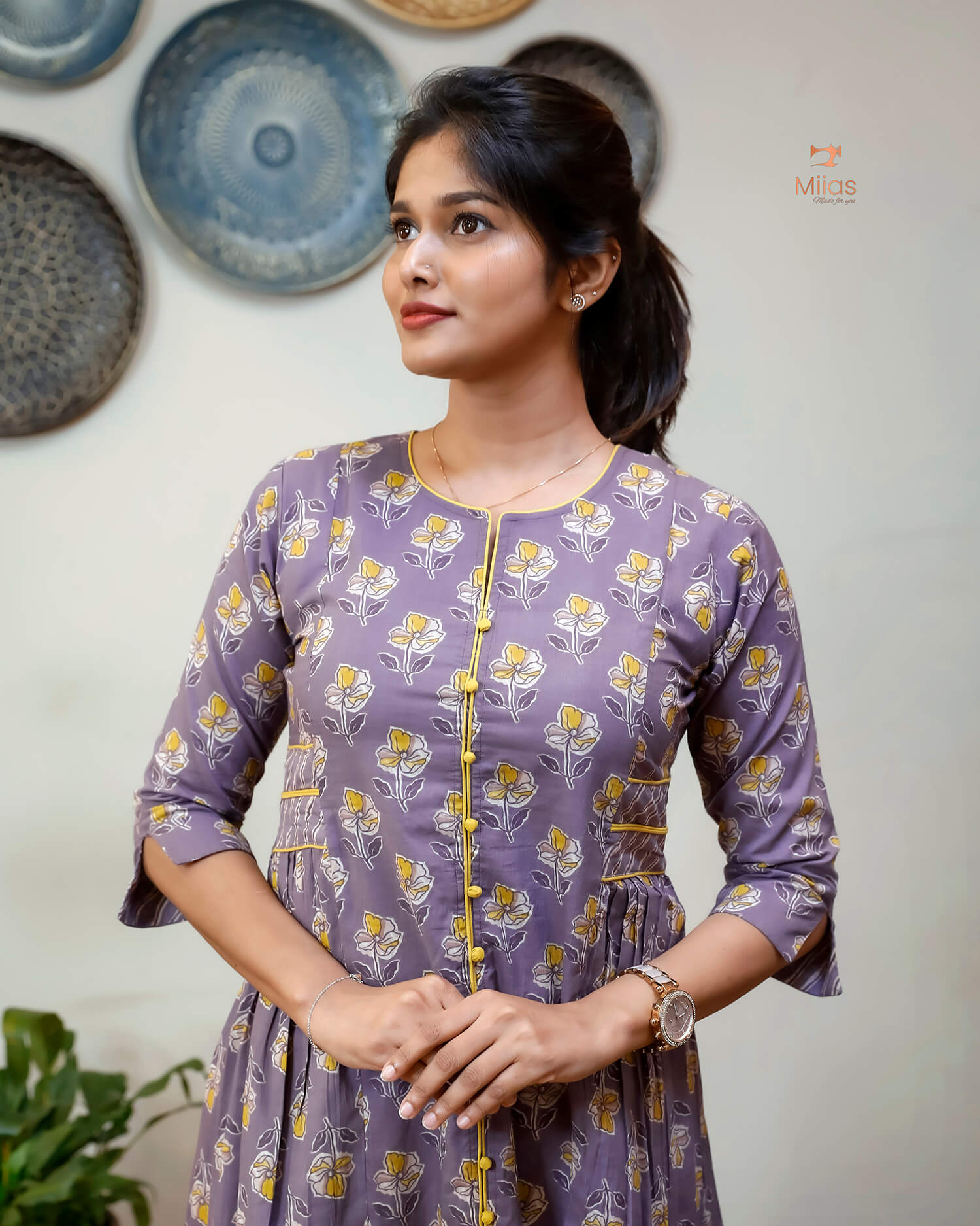 Cotton Co-ord Set: Effortless Style & Comfort-Lavender