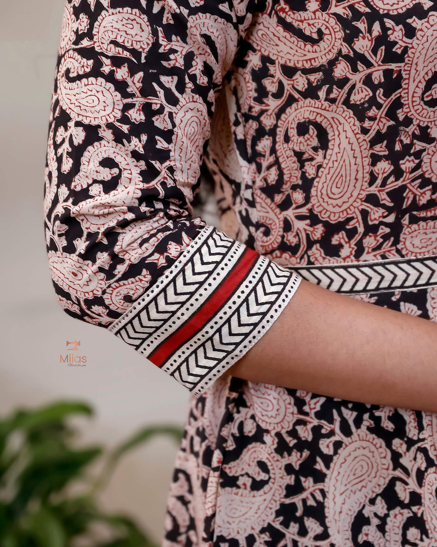 South Cotton Kurti | Elegant Umbrella Cut & Hand Block Print