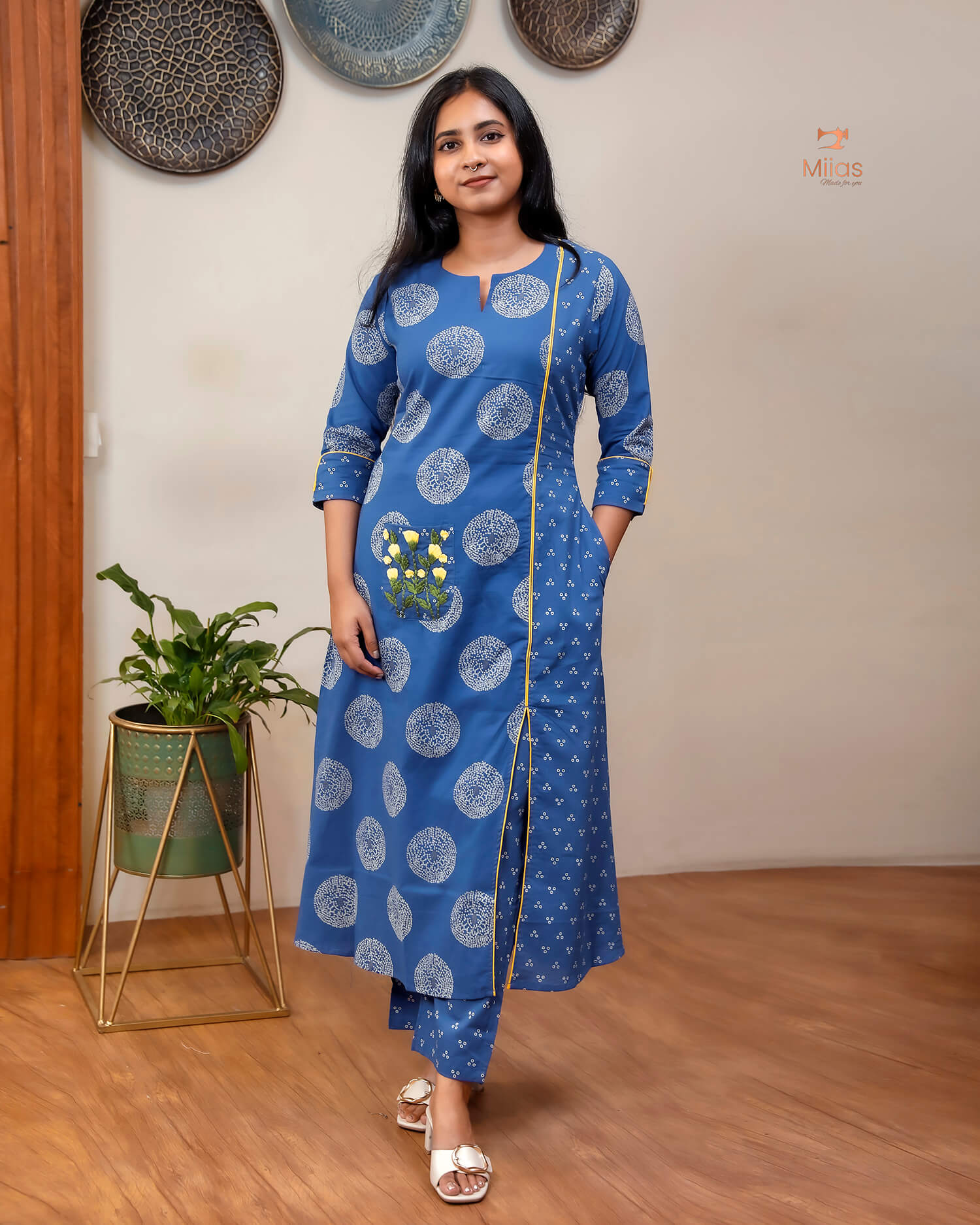 Must-Have Printed Co-ord Set with Pockets & Piping