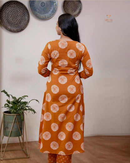 Must-Have Printed Co-ord Set with Pockets & Piping