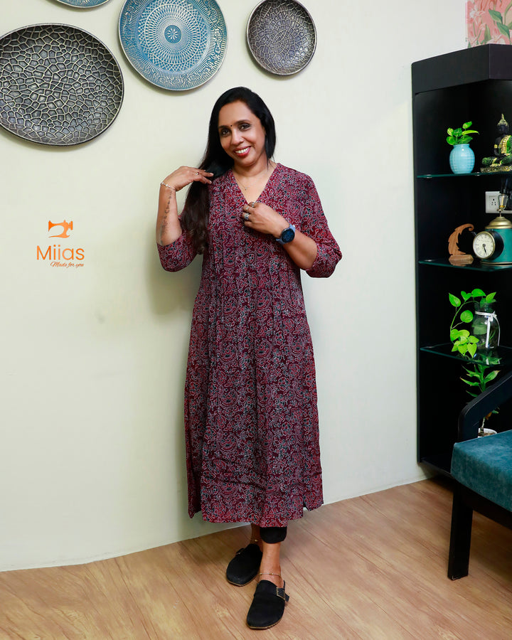 Modal Silk Dress Kurti