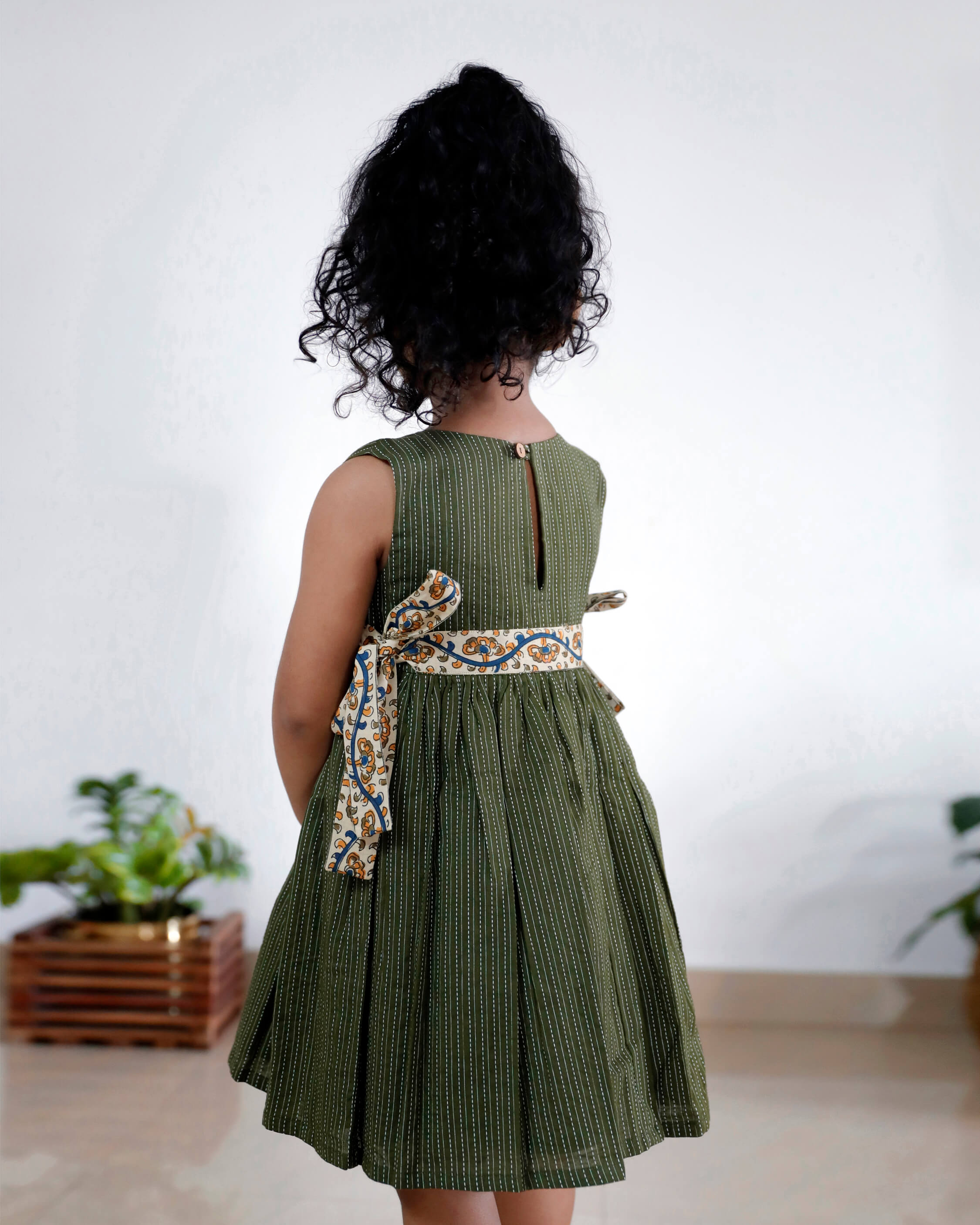 Kantha Cotton Kids Frock