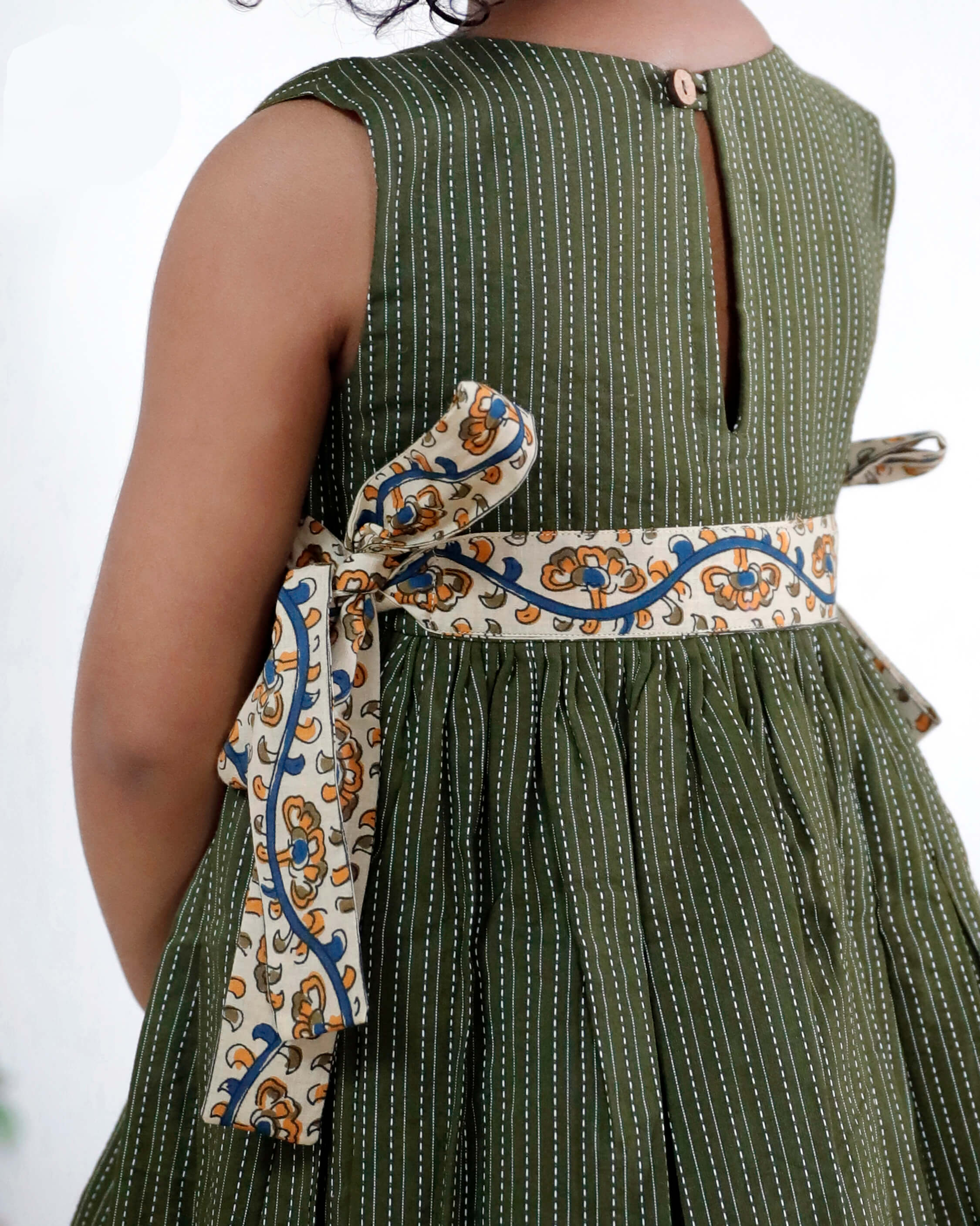 Kantha Cotton Kids Frock