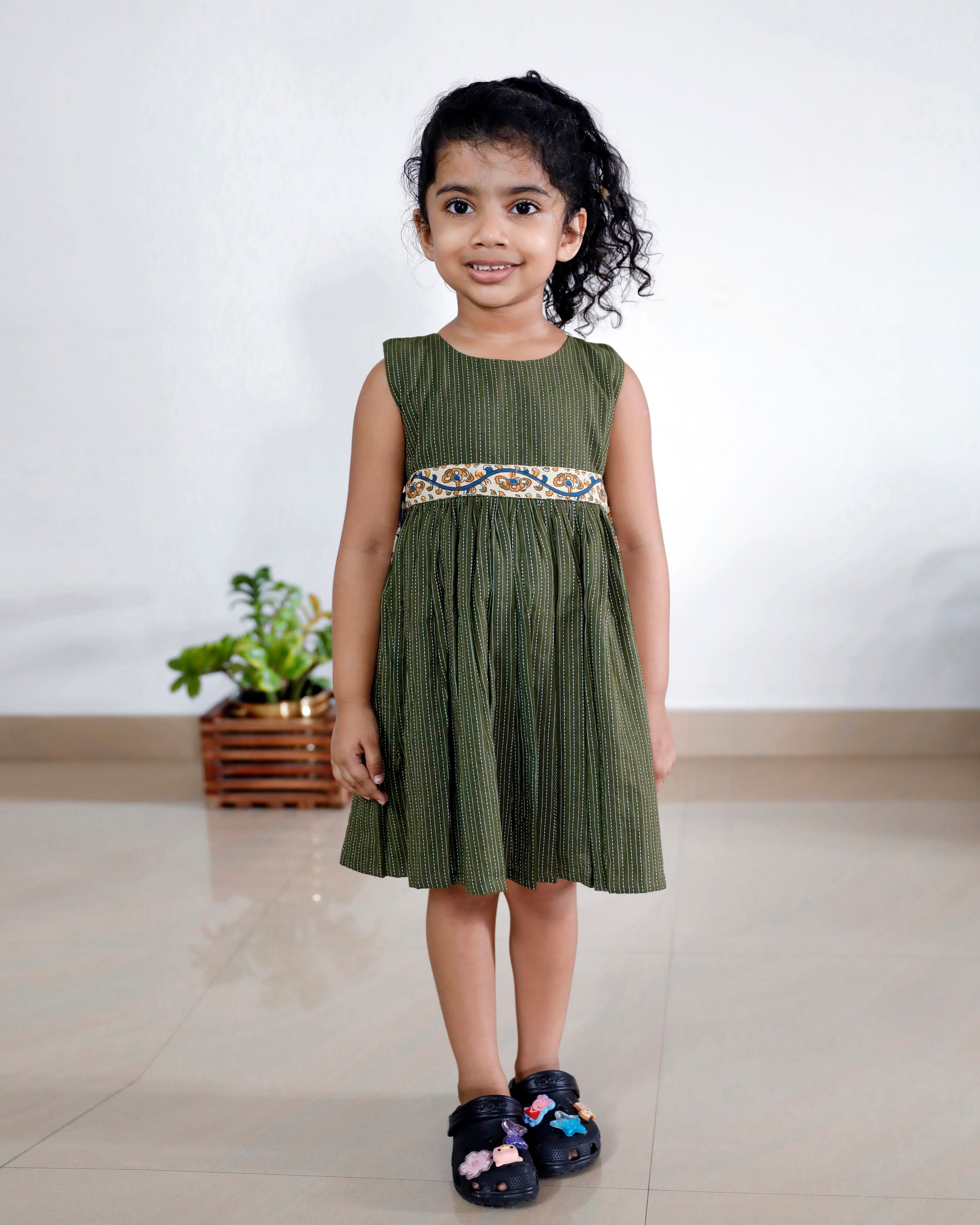 Kantha Cotton Kids Frock