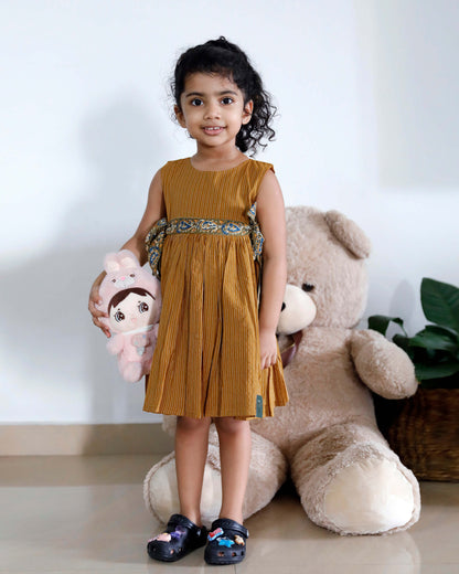 Kantha Cotton Kids Frock
