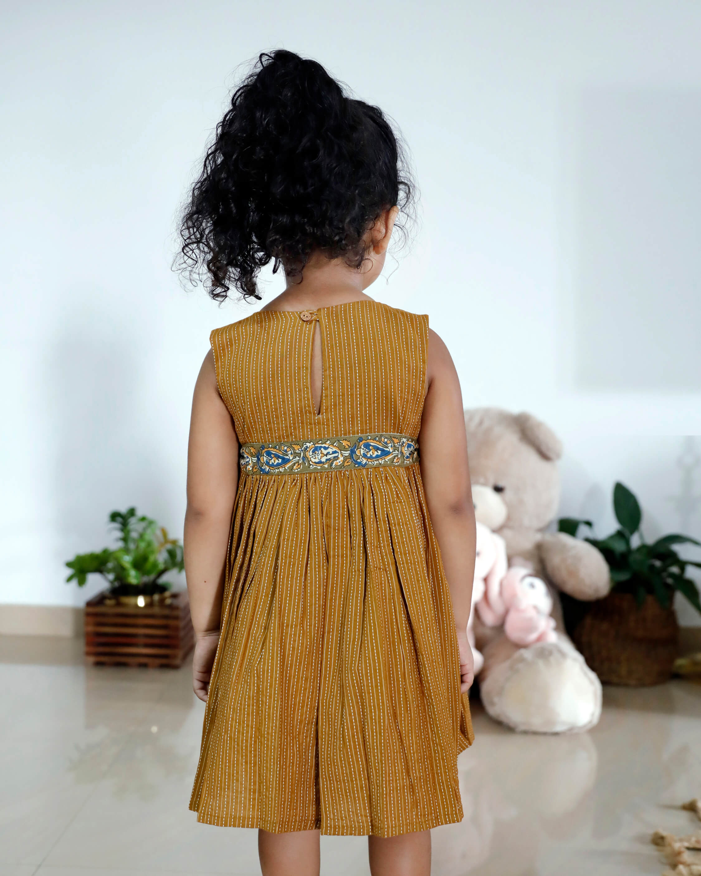 Kantha Cotton Kids Frock