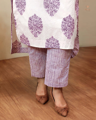 South Cotton co-ord Set-Lilac