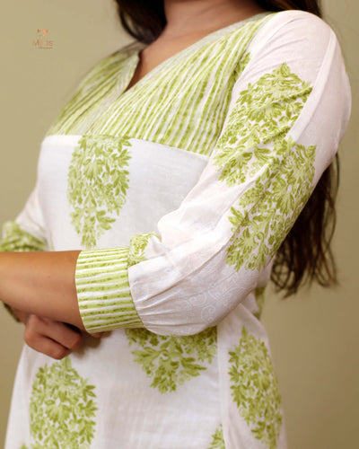 South Cotton co-ord Set-Green