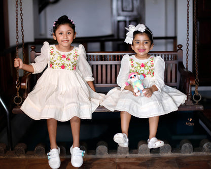 Pure Cotton Check Kota Frocks