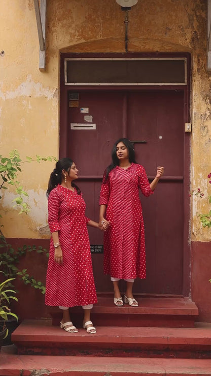 South Cotton Kurti: Chic Three-Panel Cut & Side Pocket